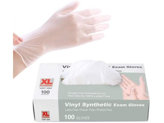 Disposable Gloves, 100PCS/Box, X-Large - 1