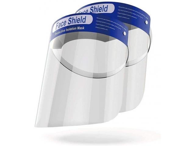OMK 2 Pcs Reusable Face Shields - 1